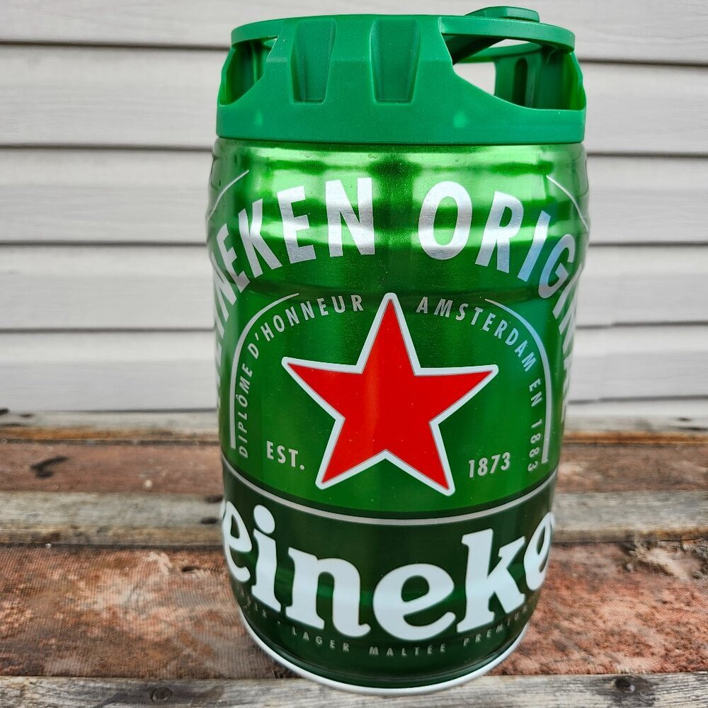 Heineken Draught Keg 5L Keg EMPTY Mini keg Steel Barrell